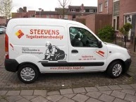 Tegelzetten bedrijfswagen